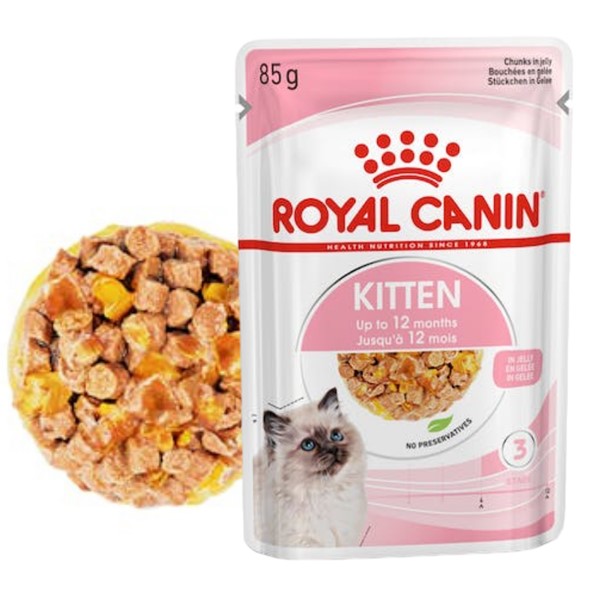 ROYAL CANİN CAT KİTTEN JELLY 85 GR*12